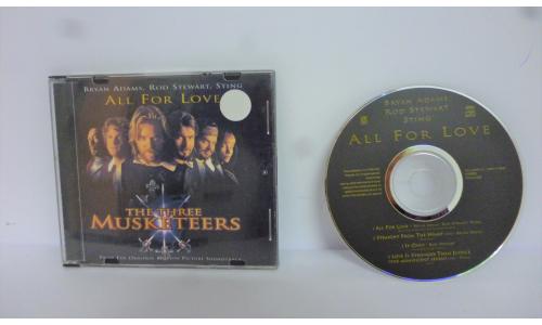 CD Trilha Sonora Os Tr�s Mosqueiteiros ( The Three Musketeers) All For Lov